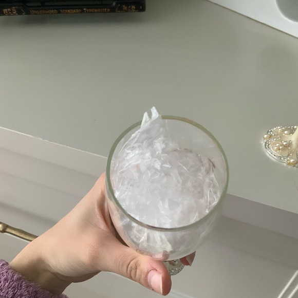 Vintage 90’S Pearl Tall Champagne Flute Glasses Set X 2 BRAND NEW - Picture 11 of 14